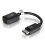 Cables To Go - C2G 20cm DisplayPort to HDMI Adapter - DP Male to HDMI Female - Black - DisplayPort-Kabel - DisplayPort (M) zu HDMI (W) - 20 cm 
