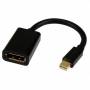 Startech - .com DisplayPort 转迷你 DisplayPort 适配器-1 x DP（20 针）（插座）1 x 迷你 DP（20 针）（插头）-长 15、2 厘米-SC