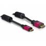 Delock - DeLOCK - Video- / Audiokabel - HDMI - HDMI, 19-polig (M) - Mini-HDMI, 19-polig (M) - 5 m (84338)
