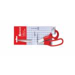 Forbici Ufficio - Forbici Manico Abs Rosso Cm21 Tryme