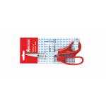 Forbici Ufficio - Forbici Manico Rosso Abs Cm18 Tryme