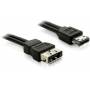 Delock - DeLOCK Power Over eSATA cable - Power Over eSATA-Kabel - 11-polig USB/eSATA - 11-polig USB/eSATA - 1,0m - Schwarz (84389)
