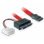 Delock - Adapterkabel SATA Slimline > SATA 7 Pin + 2 Pin