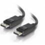 Cables To Go - C2G 1m DisplayPort Cable with Latches 8K UHD M/M - 4K - Black - DisplayPort-Kabel - DisplayPort (M) zu DisplayPort (M) - 1 m - e