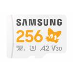Samsung - Electronics PRO PLUS microSD Card 256GB SONIC UHS-I U3 / 180MB/s read / 130MB/s write (MB-MD256SA/LC1)