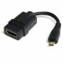 Startech - StarTech.com 5in High Speed HDMI Adapter Cable - HDMI to HDMI Micro – F/M