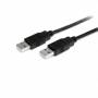 Startech - StarTech.com Cable de 1m USB 2.0 Alta Velocidad Macho a Macho USB A - Negro