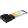 Startech - StarTech.com 2 端口 USB3.0 ExpressCard 支持 UASP-USB 适配器-ExpressCard-USB3.0 x 2-适用于 P/ N：USB3 [德国版，德语键盘]