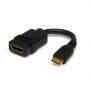 Startech - Startech.com 5 Inch High Speed Hdmi Female To Male Cable With Ethernet Hdmi To Hdmi Mini