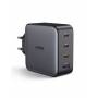 Ugreen - USB-A+ 3xUSB-C 100W GaN Tech Fast Wall Charger EU Black