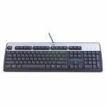 Hp Enterprise - HPE Standard - Tastatur - USB - Europa - Carbonite - fr EliteBook 8530, 8730, MultiSeat t200, Compaq Business Desktop dc77 [DE-Version, German Keyboard]