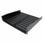 Startech - StarTech.com 2 HE Universal Server Rack - Schrank Fachboden bis 22 Kg - 40cm Tief - belftet - Rack-Regal (Konsole, bel&uum