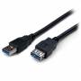 Startech - Startech 1m Super Speed Male A To Female A Usb 3.0 Extension Cable Cord - Black