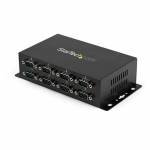 Startech - StarTech.com 8 Port USB to DB9 RS232 Serial Adapter Hub - Serieller Adapter - USB2.0 - RS-232 - 8 Anschl�sse - Schwarz (ICU
