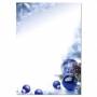 Sigel - Sigel Weihnachts-Motiv-Papier Blue Harmony - Motiv-Papier - A4 (210 x 297 mm) - 90 g/m - 100 Blatt (DP034)