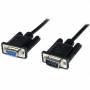 Startech - StarTech.com Seriell DB9 RS-232 Nullmodemkabel - Schwarz - St/Bu - Nullmodemkabel - DB-9 (M) - DB-9 (W) - 2,0m - Schwarz (SCNM9F