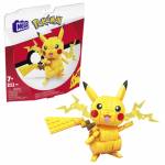 Mattel - MEGA Pokmon Bauspielzeugset Pikachu mit 1 Actionfigur fr Kinder, Konstruktionsspielzeug