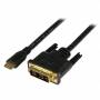 Startech - StarTech.com Mini HDMI auf DVI Kabel - St/St - Videokabel - HDMI / DVI - 30 AWG - Mini-HDMI, 19-polig (M) - DVI-D (M) - 1,0m - a