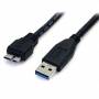 Startech.com - Startech 0.5m Superspeed Usb 3.0 Cable A To Micro B - Black