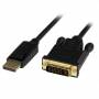Startech - .com DisplayPort 转 DVI 有源适配器转换器电缆-DisplayPort (M)-DVI-D (W)-1.8 米-有源电缆 