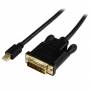Startech - Mini DisplayPort auf DVI Kabel 91cm - Stecker/Stecker - mDP zu DVI Adapter/ Koverter - 1920x1200 / 1080p - DisplayPort-Kabel - M