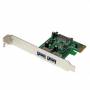 Startech - StarTech.com 2 Port PCI Express (PCIe) USB3.0 Card with UASP - SATA Power - USB-Adapter - PCIe - USB3.0 x 2 (PEXUSB3S24)