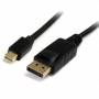 Startech - StarTech.com Mini DisplayPort to DisplayPort Adapter Cable - M/M - DisplayPort-Kabel - Mini DisplayPort (M) - DisplayPort (M) - 