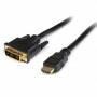 Startech - Startech 0.5m Hdmi To Dvi-d Converter Cable - Black