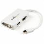 Startech - Startech.com Travel A/v Adapter: 3-in-1 Mini Displayport To Vga Dvi Or Hdmi Converter - White