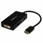 Startech - Startech Displayport To Vga/dvi/hdmi Adapter - Black