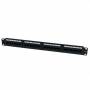 Startech - StarTech.com 24 Port 1U Rack Mount Cat 6 110 Patch Panel - Patch Panel - Schwarz - 1U - 24 Ports (C6PANEL24)