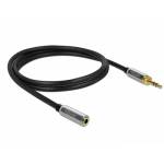 Delock - DeLOCK 85782 audio cable 3 m 3.5mm Black,Grey