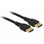 Delock - DELOCK DisplayPort Kabel 8K 60 Hz, 1m, DP 8K zertifiziert