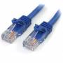 Startech - StarTech.com Cable de 2m Azul de Red Fast Ethernet Cat5e RJ45 sin Enganche - Cable Patch Snagless