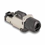 Delock - DeLOCK 86016 conector RJ45/LSA Negro, Plata