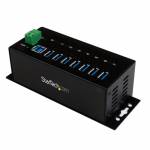 Startech - StarTech.com Industrieller 7 Port USB3.0 Hub mit �berspannungsschutz - Hub - 7 x SuperSpeed USB3.0 - an DIN-Schiene montier