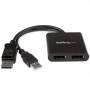  "Startech-StarTech.com MST Hub DisplayPort to 2x DisplayPort - DP 1,2 to DP - Video-Verteiler - 2 x DisplayPort - Desktop (MSTDP122DP)-Startech.com-Hardware/Electronic"