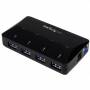 Startech - StarTech.com 4-Port USB3.0 Hub plus Dedicated Charging Port - 1 x 2,4A Port - USB-Umschalter fr die gemeinsame Nutzung von