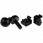 Startech - StarTech.com M5 x 12mm - Screws and Cage Nuts - Schrauben fr Rack - Schwarz (CABSCREWM5B)