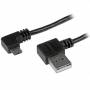 Startech - Micro USB Kabel mit rechts gewinkelten Anschlssen - Stecker/Stecker - 1m - USB