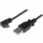 Startech.com - StarTech.com Cable de 1m Micro USB con conector acodado a la derecha - Cable de Carga y Sincronizacin