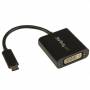 Startech - Startech.com Usb C To Dvi Adapter ? Thunderbolt 3 Compatible ? 1920x1200 ? Usb-c To Dvi Adapter ? Dvi-d Converter