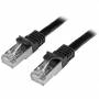 Startech - Startech.com N6spat2mbk 2 M Cat6 Patch Cable - Black