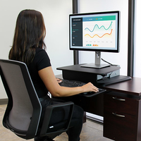 Startech. Com Sit To Stand Workstation With One Touch Height 2