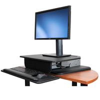 Startech. Com Sit To Stand Workstation With One Touch Height 9