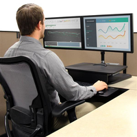 Startech. Com Sit To Stand Workstation With One Touch Height 10