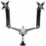 Startech - StarTech.com Dual Monitor Mount w/Full-Motion Arms - Side-by-side/Stackable - Verstellbarer Arm fr LCD-Display - Kunststof