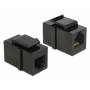 Delock - DELOCK Keystone RJ12 Cat3 Buchse schwarz