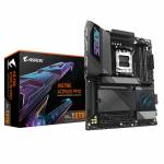 Gigabyte - GIGABYTE X870E AORUS PRO Placa Base - Compatible con CPUs AMD Ryzen 9000, 16+2+2 fases VRM digitales, hasta 8000MHz DDR5 (OC), 3xPCIe 5.0 + 1xPCIe 4.0, Wi-Fi 7, LAN 2.5GbE, USB 4