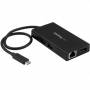 Startech - StarTech.com USB C Multifunction Adapter Power Delivery 4K HDMI USB Type-C - Externer Videoadapter - USB Type-C - HDMI, RJ-45 - 